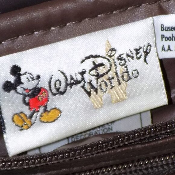 Vintage Walt Disney World Winnie The Pooh Piglet Tigger Faux Leather Fanny Pack - Picture 10 of 12